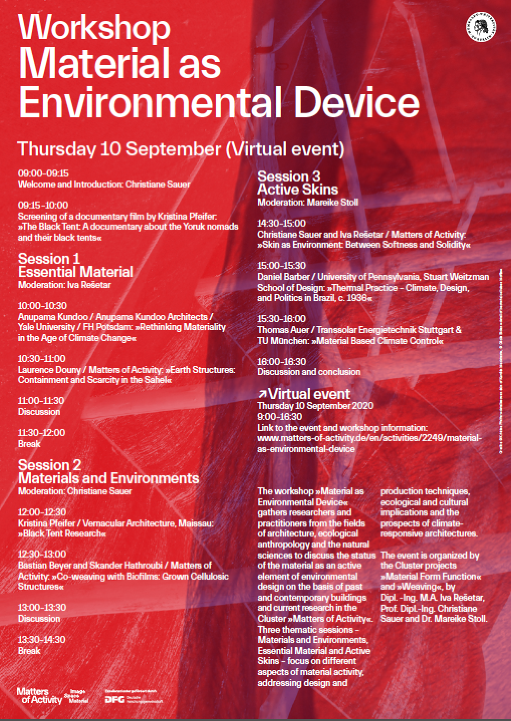 Material as Environmental Device_Program