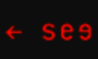 "see" in orangefarbener Schrift