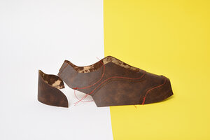 Aus dem Projekt Black Liquor, Prototyp Schuh