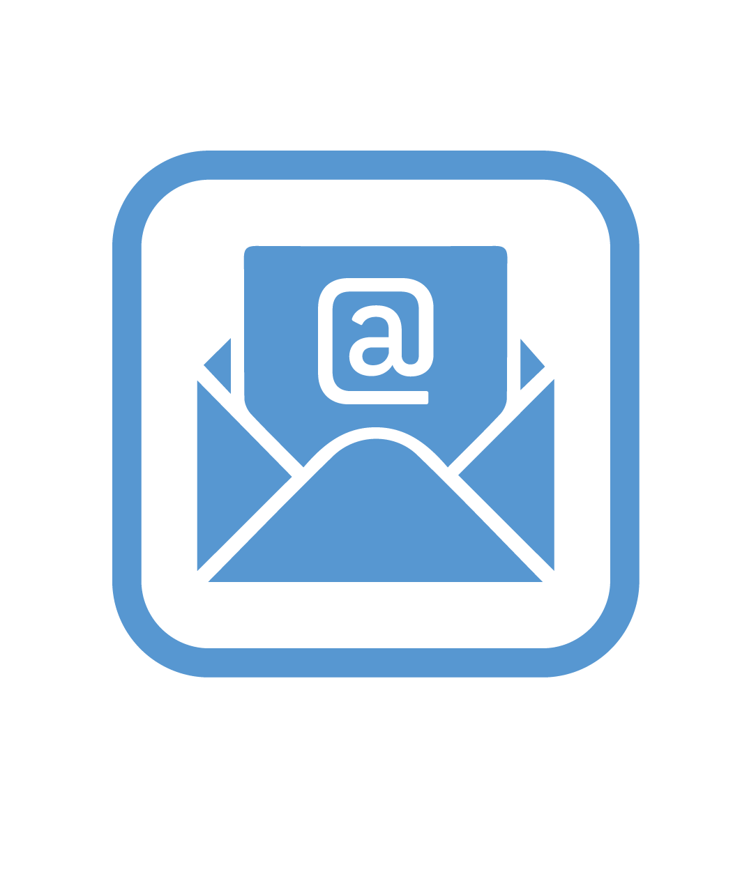 Newsletter ICON Newsletter, klickbar, führt zur Website mit den aktuellen Newslettern