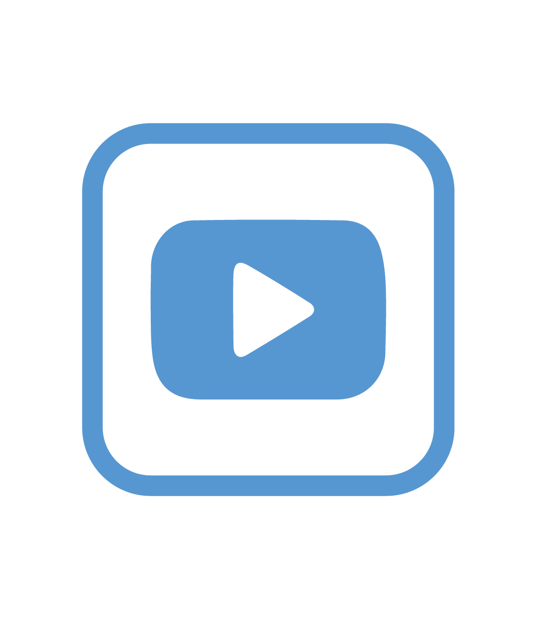 youtube LOGO youtube, klickbar, führt zur Website von youtube