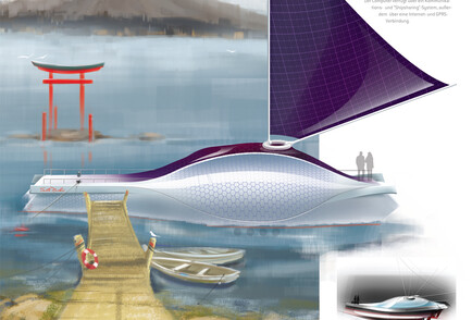 Solarboot for Japanes inner sea Seto Nai Kai