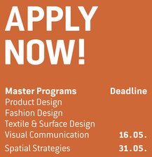 Apply now for the MASTER programs!
