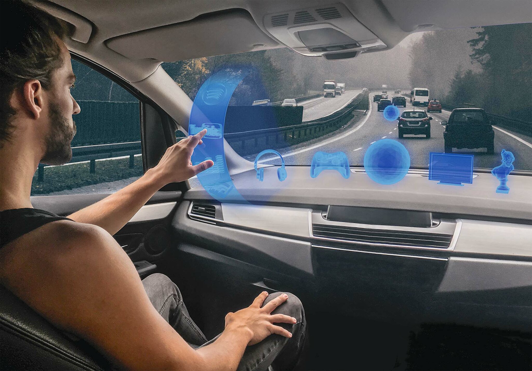 icos im Auto icos im Auto