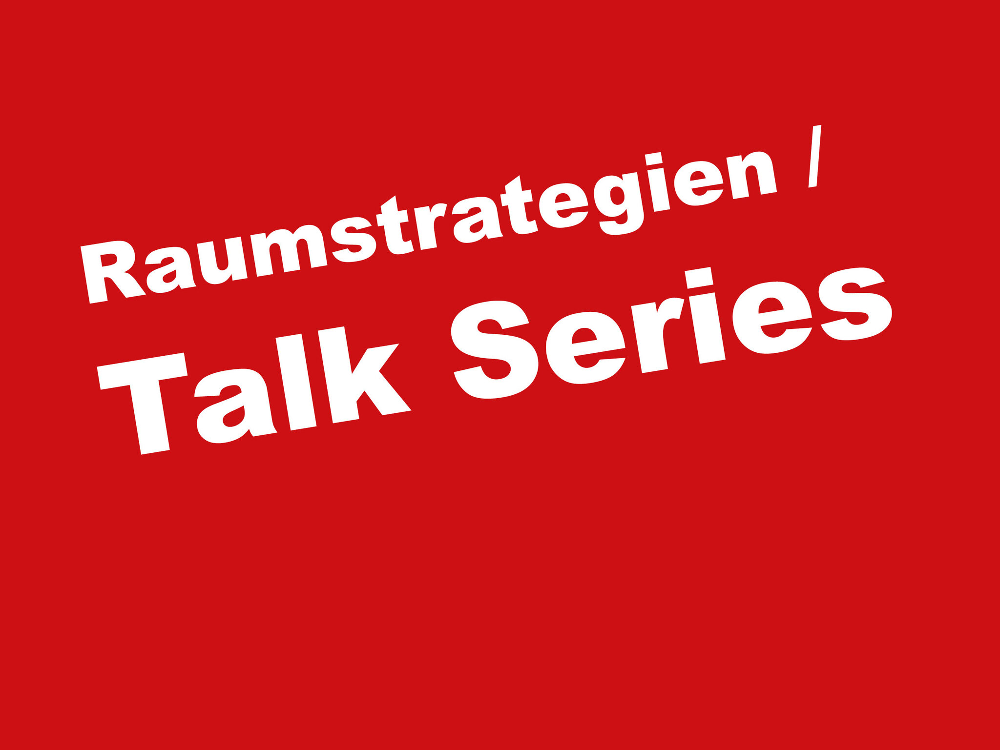 Talk Series