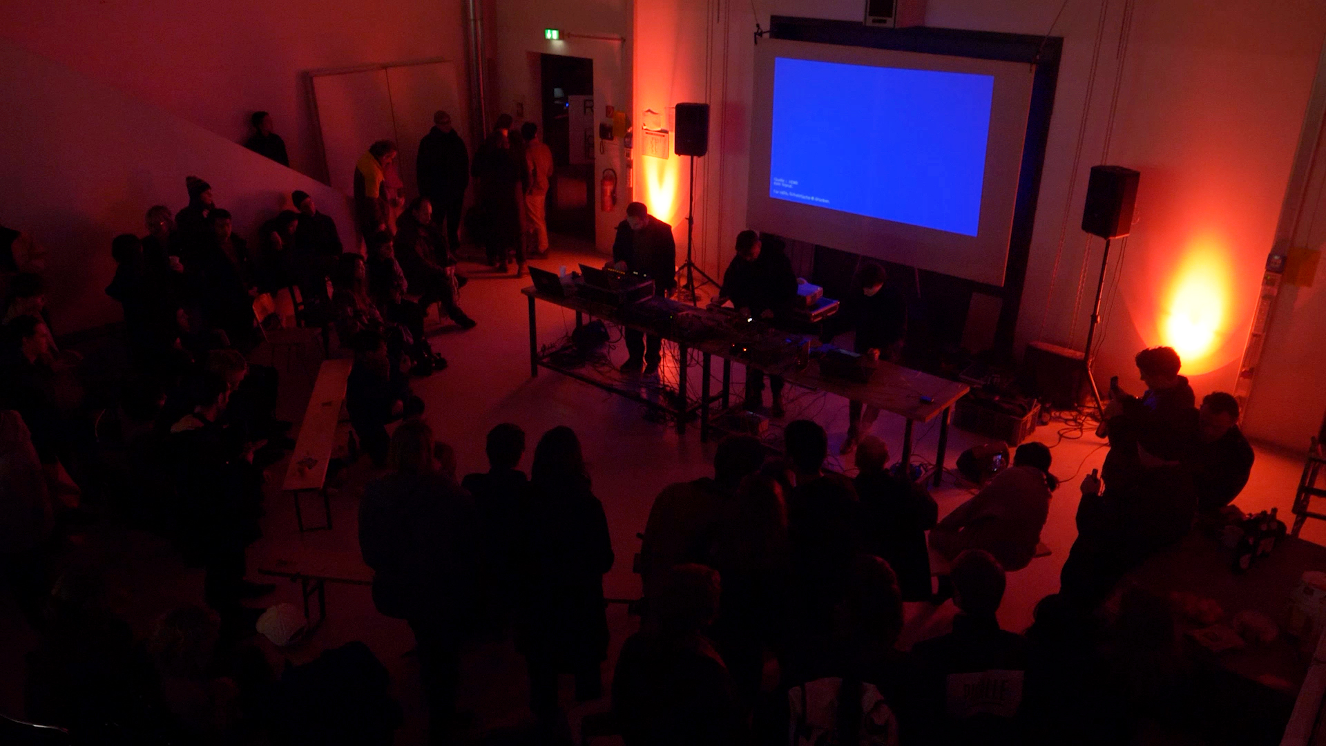 Live improvisation RASTER talk IDEA ID - Grischa Lichtenberger, Byetone and Friedrich Andreoni