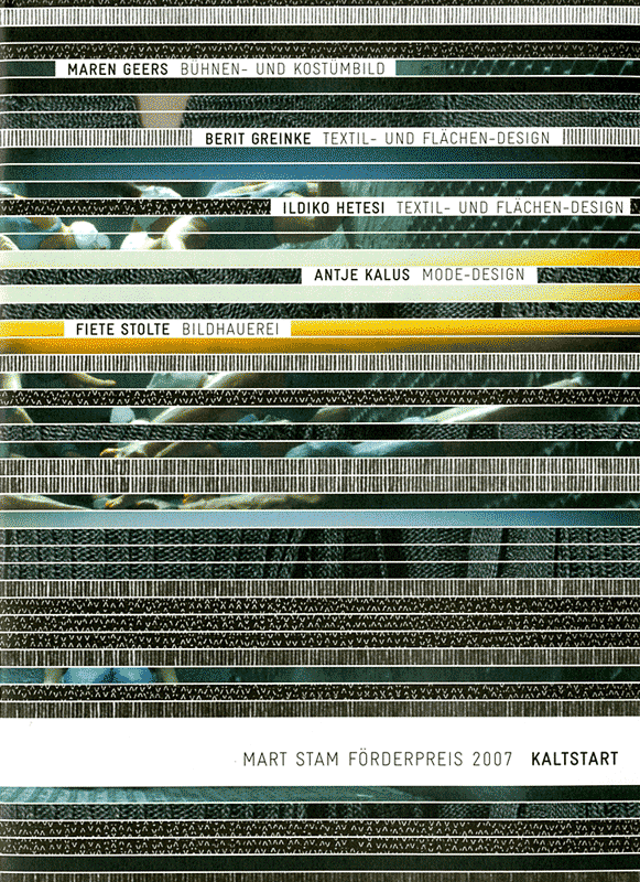 Katalog 2007, Mart-Stam-Förderpreis Katalog 2007, Mart-Stam-Förderpreis