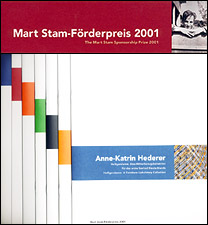 Katalog 2001, Mart-Stam-Förderpreis Katalog 2001, Mart-Stam-Förderpreis
