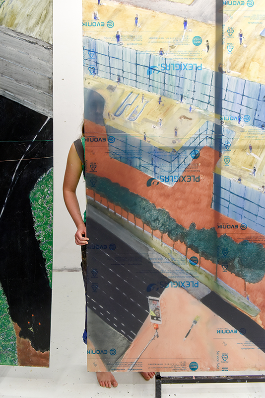 Triptychon der Retusche 1 Triptychon der Retusche 1