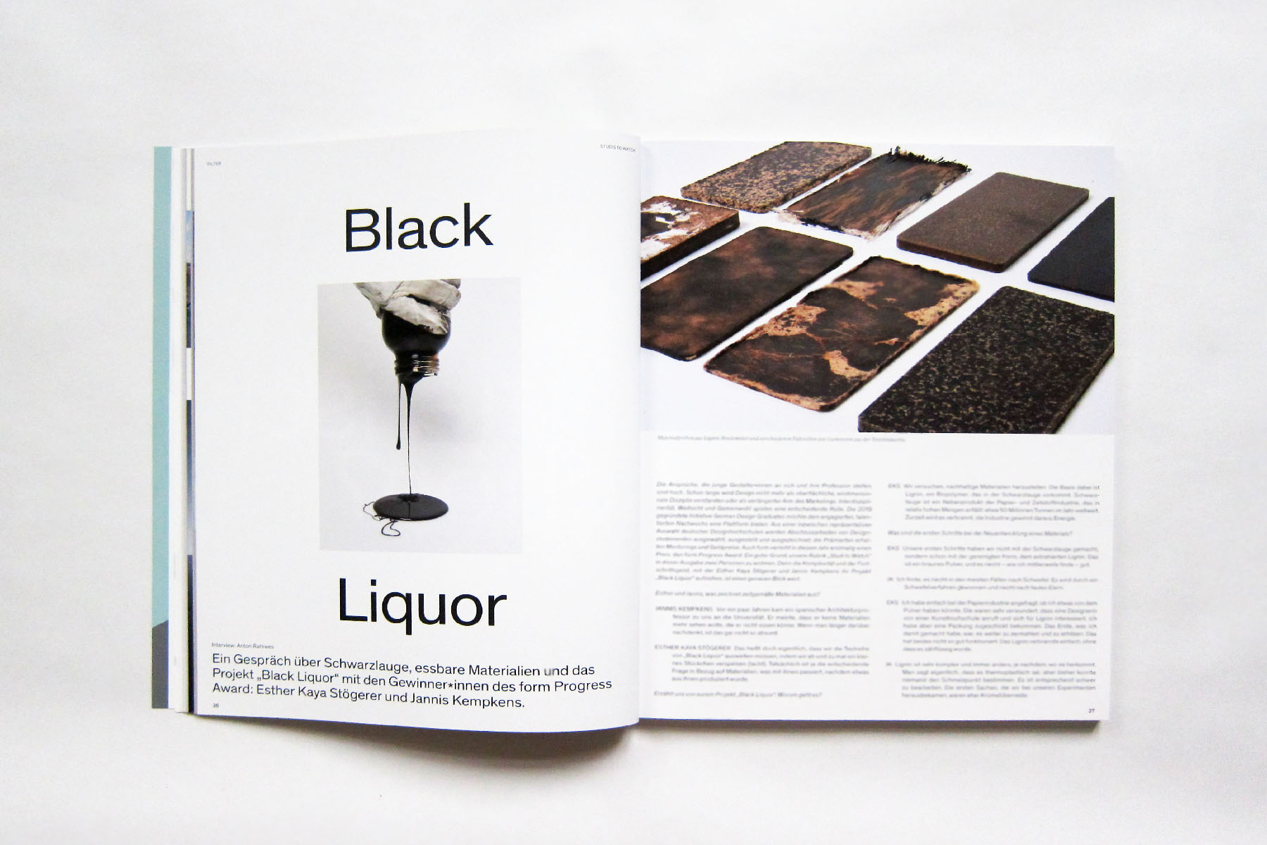 Black Liquor - Jannis Kempkens, Esther Kaya Stögerer Black Liquor - Jannis Kempkens, Esther Kaya Stögerer