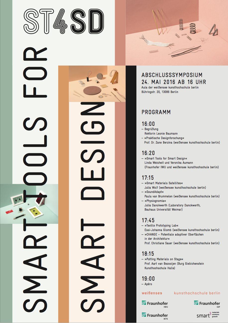 Plakat ST4SD Abschlusssymposium