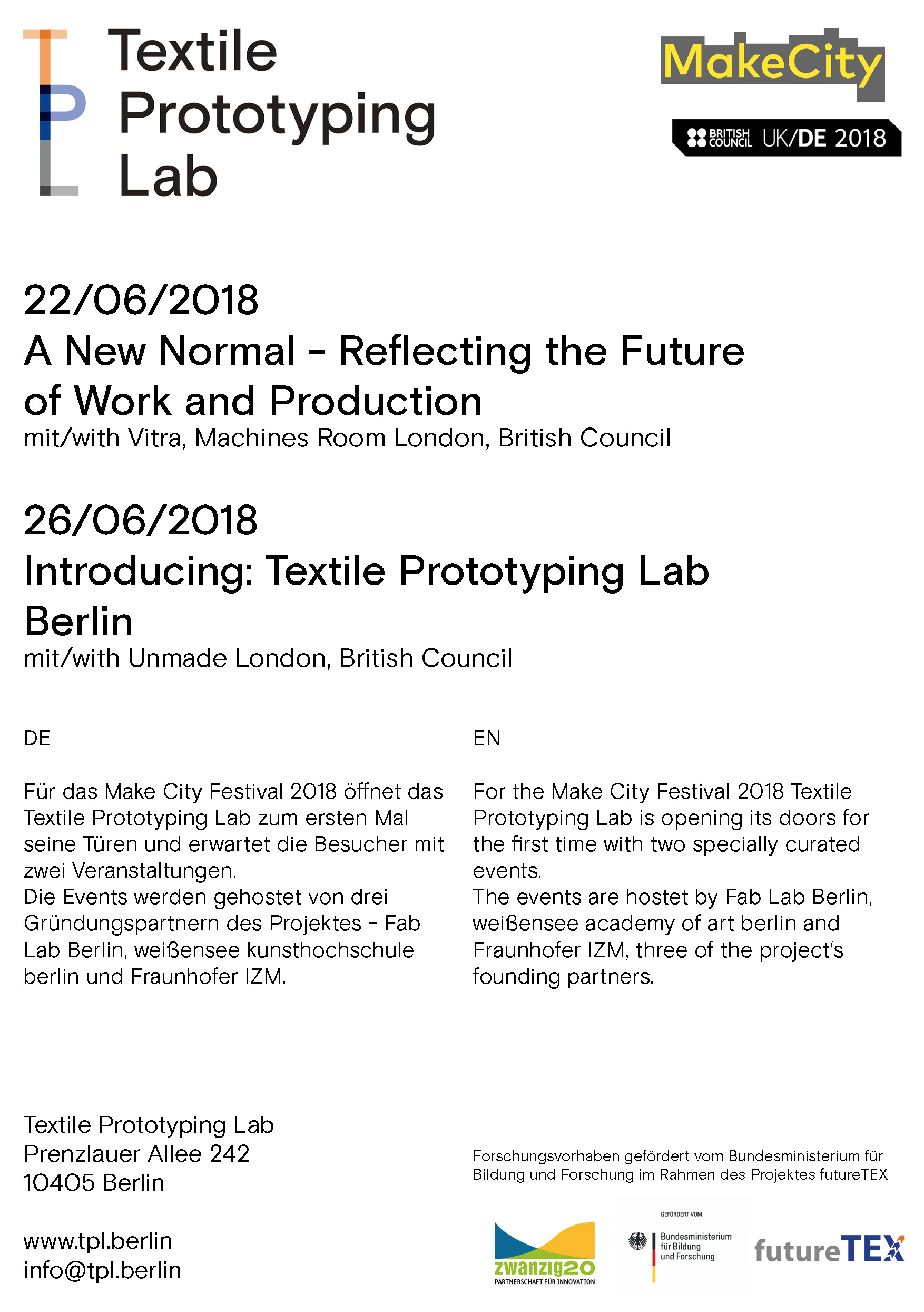 TPL X Make City Festival 2018 TPL X Make City Festival 2018