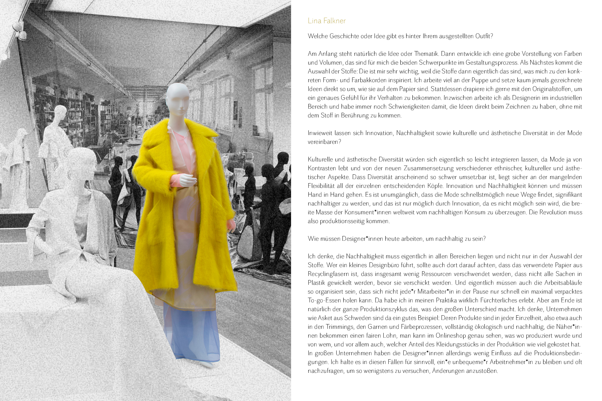 Die Designer*innen im Interview: Lina Falkner Die Designer*innen im Interview: Lina Falkner