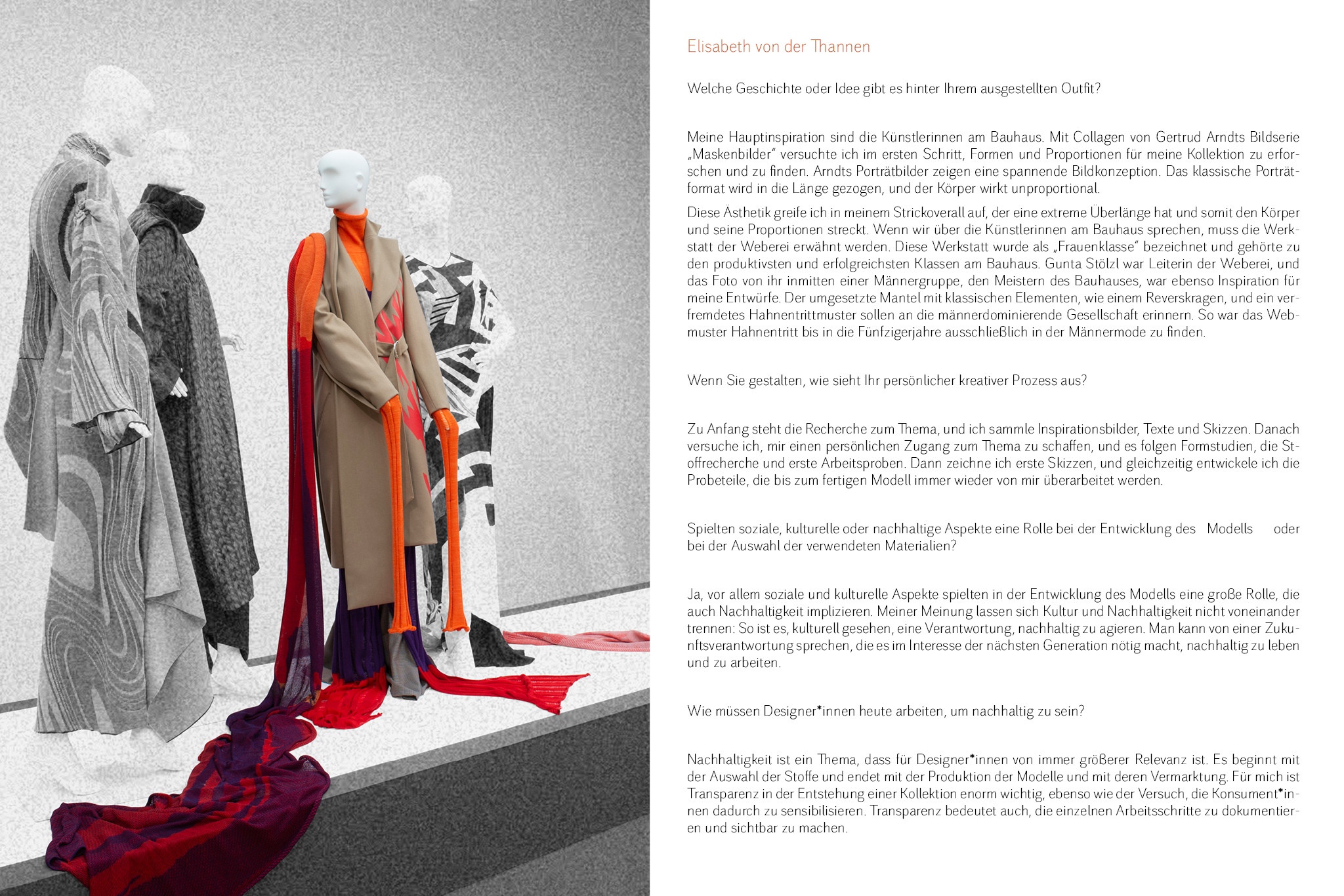 Die Designer*innen im Interview: Elisabeth von der Thannen Die Designer*innen im Interview: Elisabeth von der Thannen